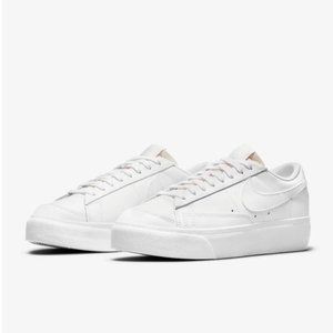 Nike Blazer Low Platform Sneakers—Womens Sz 8.5 / White NWT